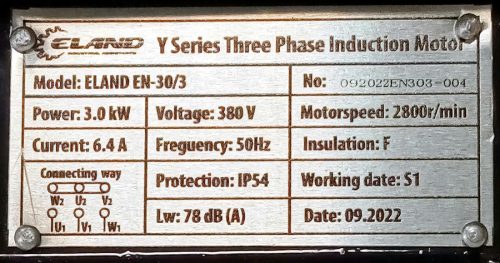 Компрессорный двигатель EN-30/3 — изображение 3