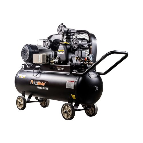 Компрессор масляный ременной Foxweld AEROMAX 420/100