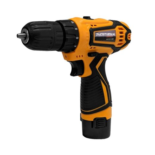 Дрель-шуруповерт аккумуляторная PARTISAN AD-12.14B + набор — изображение 2
