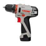 Дрель-шуруповерт аккумуляторная CROWN CT21072HX-2 BMC — изображение 3