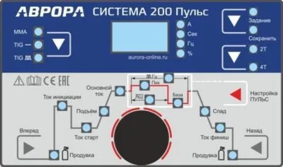 Сварочный инвертор Аврора Система 200 Пульс (второе поколение) — изображение 3