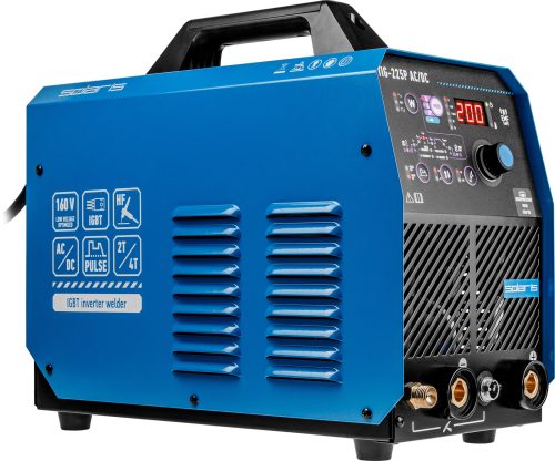 Инверторный аппарат аргонодуговой сварки SOLARIS TIG-225P AC/DC