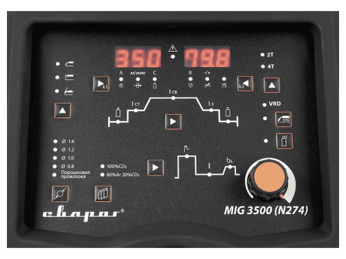 Сварочный полуавтомат Сварог TECH MIG 3500 Digital (N274) — изображение 4