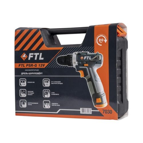 Аккумуляторная дрель-шуруповерт FTL PSR-G 12V — изображение 9