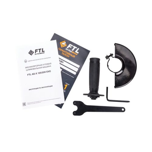 Аккумуляторная угловая шлифовальная машина FTL AG-X 125/20V EVO — изображение 8