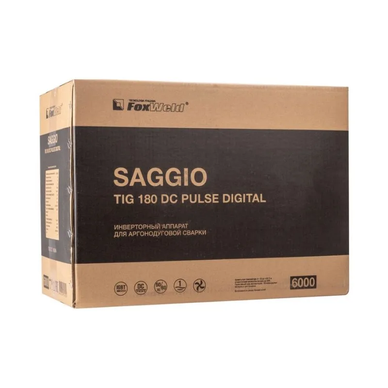 Аппарат аргонодуговой сварки Foxweld SAGGIO TIG 180 DC Pulse Digital — изображение 10