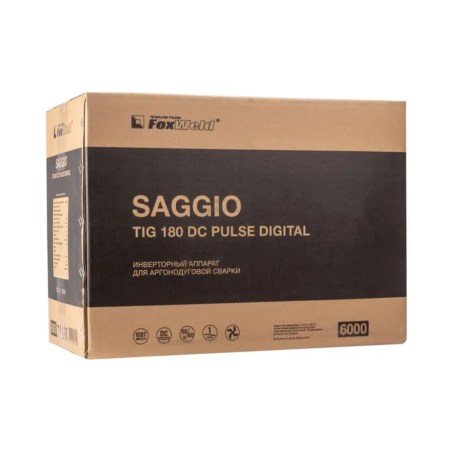Аппарат аргонодуговой сварки Foxweld SAGGIO TIG 180 DC Pulse Digital — изображение 10