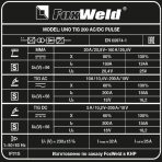 Аппарат аргонодуговой сварки Foxweld UNO TIG 200 AC/DC PULSE — изображение 6