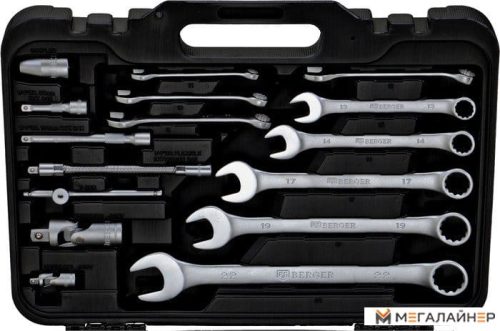 Универсальный набор инструментов Berger «ЭШБОРН» BG082-1214 (82 предмета) — изображение 3