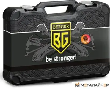 Универсальный набор инструментов Berger «НОРДЕН» BG089-1214 (89 предметов) — изображение 4