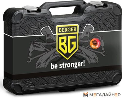 Универсальный набор инструментов Berger «НОРДЕН» BG089-1214 (89 предметов) — изображение 3