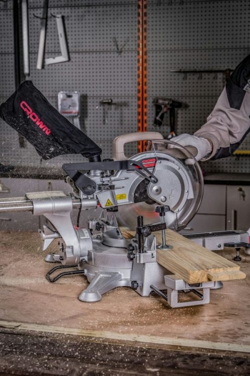 Пила торцовочная CROWN CT15233P — изображение 2