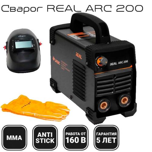 Сварочный инвертор Сварог REAL ARC 200 (Z238N) black — изображение 2