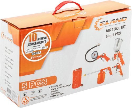 Набор пневмоинструмента 5 IN 1 PRO /ELAND/ — изображение 2