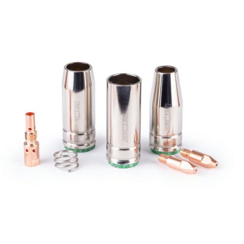 Набор комплектующих FoxWeld MIG-25 (2 наконечника, 3 сопла, 1 спираль к соплу, 1 диффузор газ.) — изображение 2