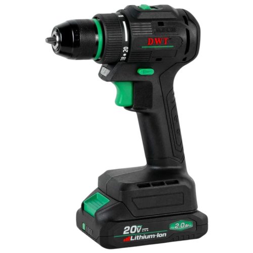Дрель-шуруповерт аккумуляторная DWT ABSP-20 DNM-2 BMC