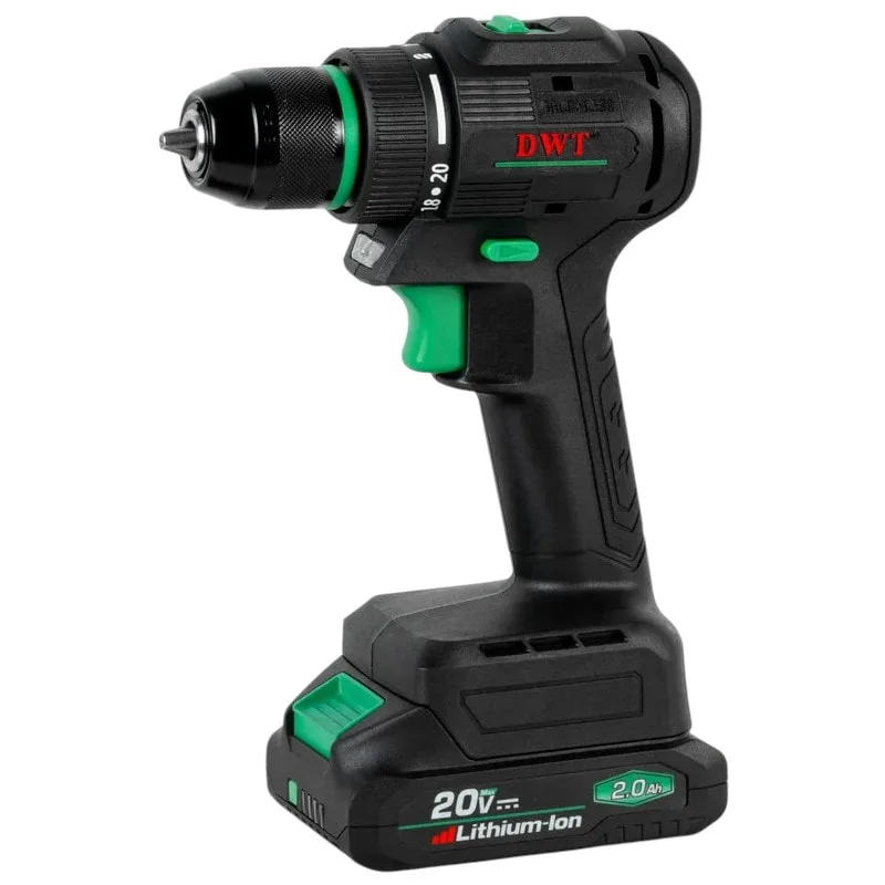 Дрель-шуруповерт аккумуляторная DWT ABSP-20 DNM-2 BMC — изображение 1