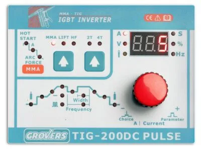 Сварочный инвертор GROVERS TIG-200DC PULSE — изображение 4