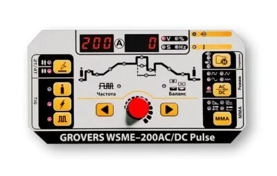 Сварочный инвертор GROVERS WSME-200W AC/DC Pulse — изображение 3