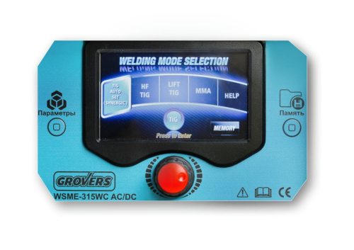 Сварочный инвертор GROVERS WSME-315 WC AC/DC Pulse (LCD) — изображение 2