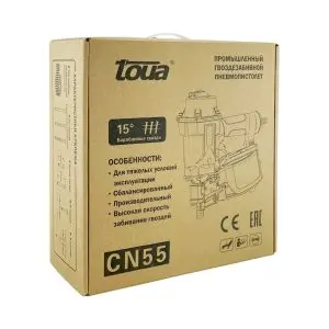 Пневматический гвоздезабивной пистолет Toua CN55 — изображение 3