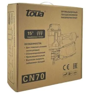 Пневматический гвоздезабивной пистолет Toua CN70 — изображение 3