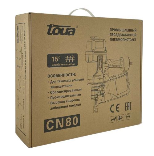 Пневматический гвоздезабивной пистолет Toua CN80 — изображение 2