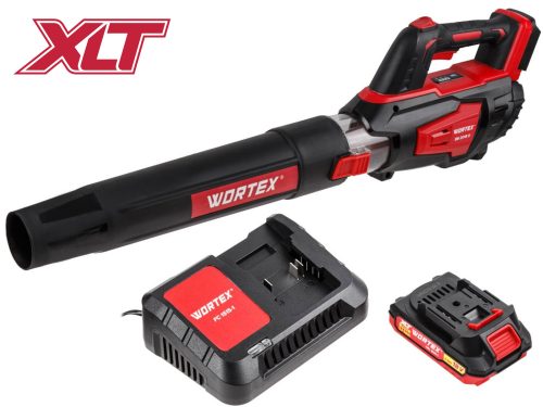 Аккум. воздуходувка WORTEX BB 2018 D ALL1 XLT SET 18 В, 2 Ач акб, макс.объём 570 м куб/ч — изображение 1