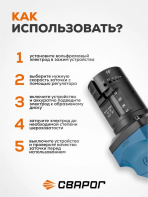 Инструмент для заточки вольфрамовых электродов TIG Grind Master Сварог — изображение 3