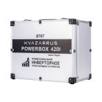 Инверторное пуско-зарядное устройство KVAZARRUS PowerBox 360i, таймер, пластиковый кейс — изображение 7