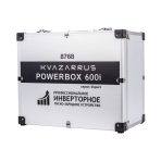 Инверторное пуско-зарядное устройство KVAZARRUS PowerBox 600i, таймер, алюминиевый кейс — изображение 7