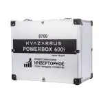 Инверторное пуско-зарядное устройство KVAZARRUS PowerBox 600i, таймер, алюминиевый кейс — изображение 8