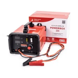 Инверторное зарядное устройство KVAZARRUS PowerBox 20i, цветная коробка — изображение 1