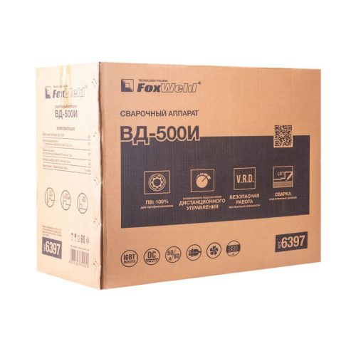 Инверторный сварочный аппарат FoxWel ВД-500И — изображение 9