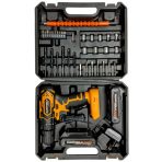 Дрель-шуруповерт аккумуляторная PARTISAN AD-18.21B + набор — изображение 7