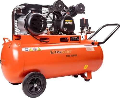 Компрессор масляный ременной Foxweld AERO 380/100 — изображение 2