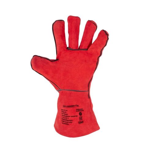 Краги спилковые FoxWeld "Рэд" — изображение 3