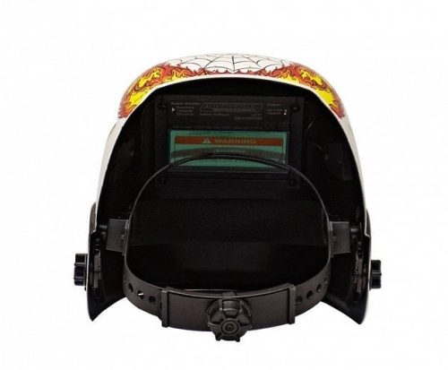 Сварочная маска Aurora A-777 (Skeleton Fire) — изображение 6