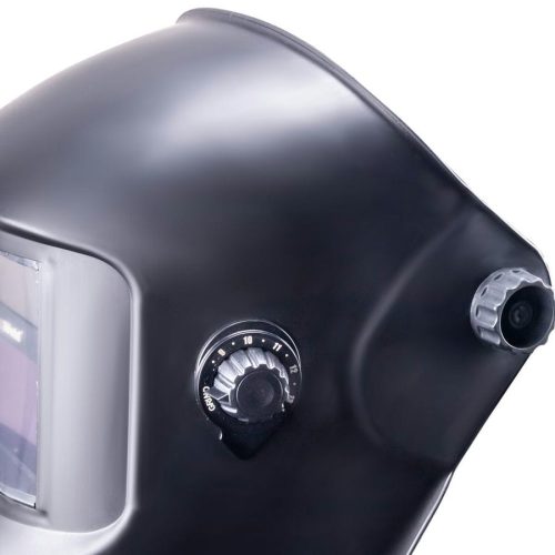 Маска сварщика FoxWeld КОРУНД черная (ф-р АСФ 4/9-13 с внеш. рег.) без коробки — изображение 7