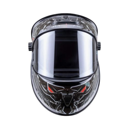 Маска сварщика КОРУНД МЕГА "чёрная" FoxWeld (ф-р MEGA, внеш. регулировка) — изображение 2