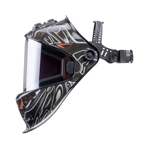 Маска сварщика КОРУНД МЕГА "чёрная" FoxWeld (ф-р MEGA, внеш. регулировка) — изображение 3