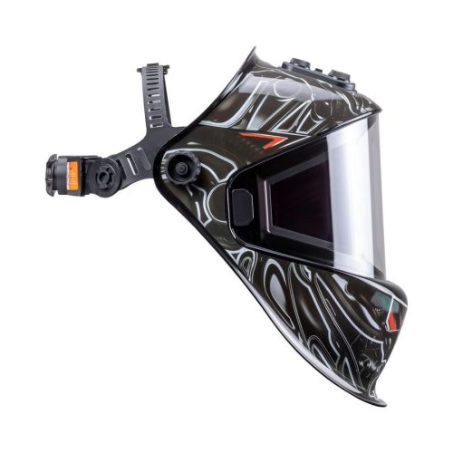 Маска сварщика КОРУНД МЕГА "чёрная" FoxWeld (ф-р MEGA, внеш. регулировка) — изображение 4