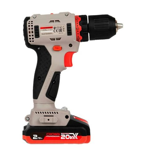 Дрель-шуруповерт аккумуляторная CROWN CT21091HX-2 BMC — изображение 4