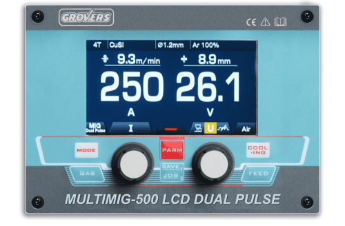 Сварочный полуавтомат Grovers MULTIMIG-500LCD DUAL PULSE — изображение 5