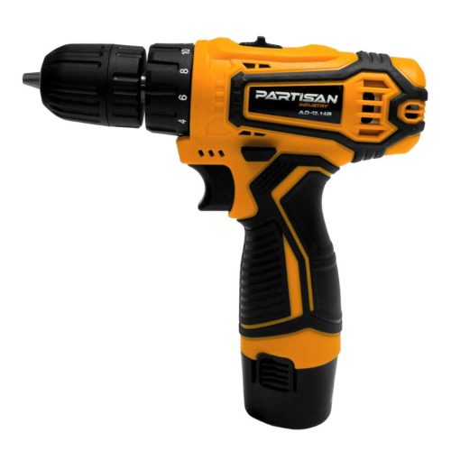 Дрель-шуруповерт аккумуляторная PARTISAN AD-12.14B + набор — изображение 3