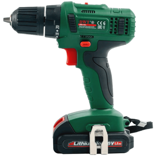 Дрель-шуруповерт аккумуляторная DWT ABS-18 L-2 BMC — изображение 2