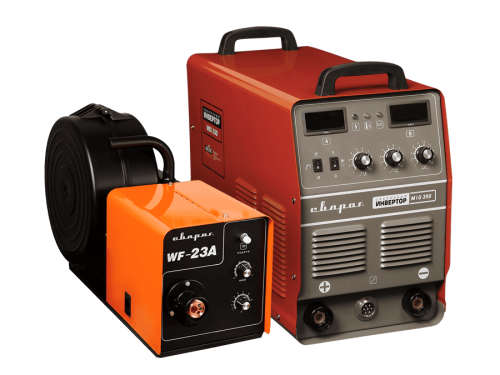 poluavtomat-svarog-mig-350-j1601-plus-wf23a-68506-1 Сварочный полуавтомат Сварог MIG 350 (J1601) — изображение 1