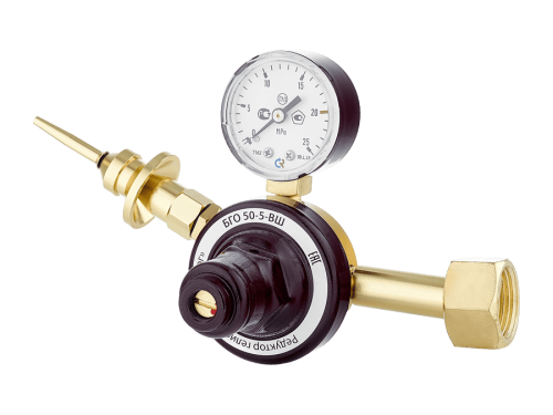 Редуктор гелиевый Сварог БГО-50-5-ВШ, манометр с поверкой — изображение 4