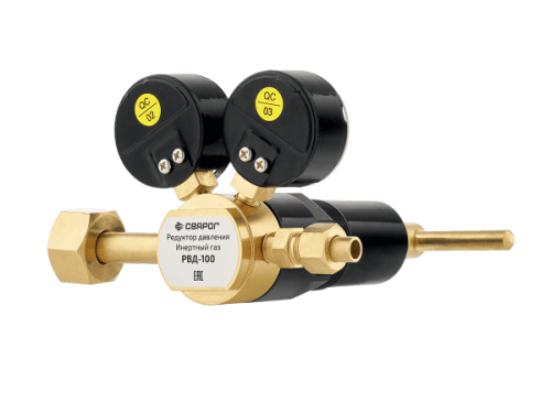 Редуктор давления Инертный газ РВД-100 Сварог, манометры с поверкой — изображение 3
