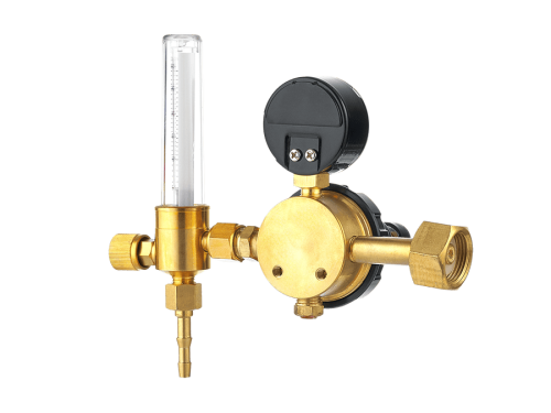 Регулятор расхода газа универсальный Сварог PRO CONTROL AR/CO2 1Р (7872636000), манометр с поверкой — изображение 2